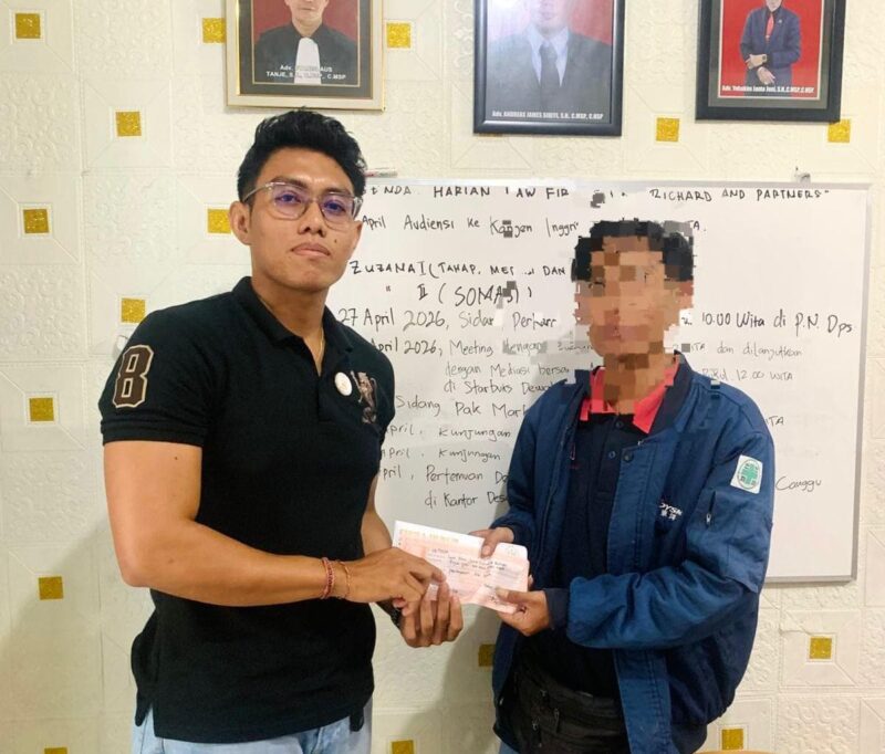 Law Firm James Richard & Partners Berhasil Mengembalikan Hak Enam Pekerja Bangunan Melalui Pendampingan Pro Bono atas Kerugian Hampir Mencapai Rp.170 Juta