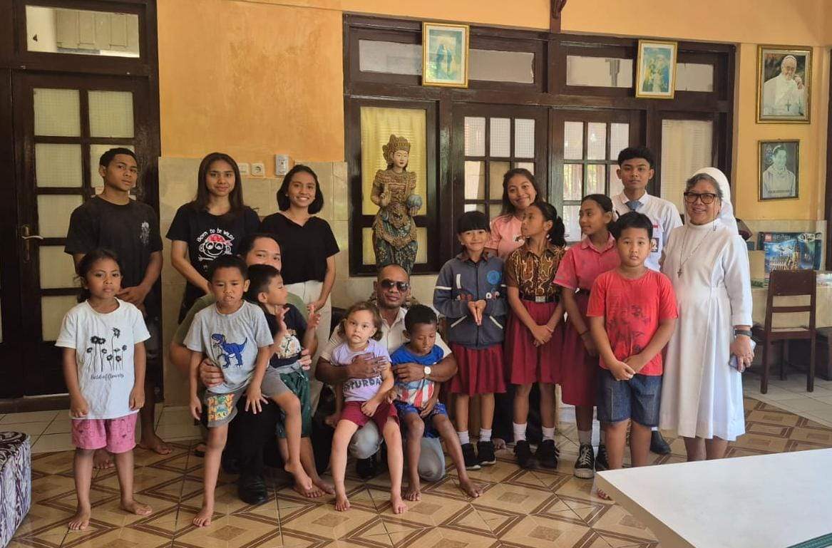 LBH 351 Gelar Bakti Sosial ke Panti Asuhan Sidi Astu